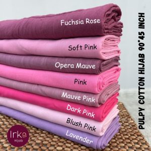 Large size (90*45) Pulpy cotton hijab - Blush Pink