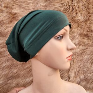 Plain Tube Jersey Innercap- Bottle Green