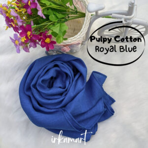 Pulpy Cotton Hijab - Royal