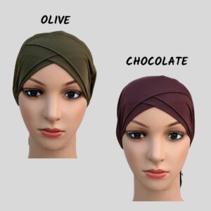 2 Cross Inner cap - Olive