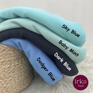 Lavish Cotton Hijab - Dark Blue