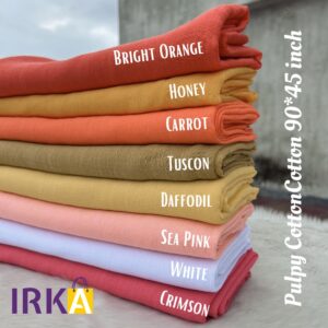 Large size (90*45) Pulpy cotton hijab - Crimson