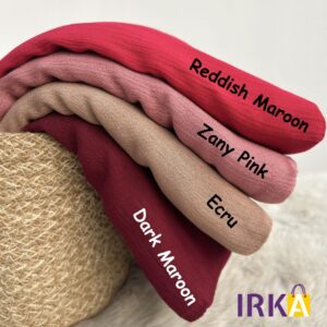 Lavish Cotton Hijab -  Reddish Maroon