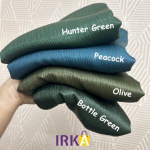 Jersey Silk Hijab - Hunter green