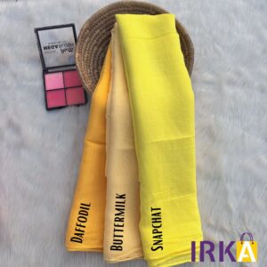 Pulpy Cotton Hijab - Daffodil