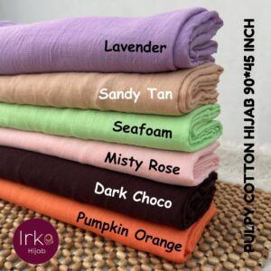 Large size (90*45) Pulpy cotton hijab - Dark Chocolate