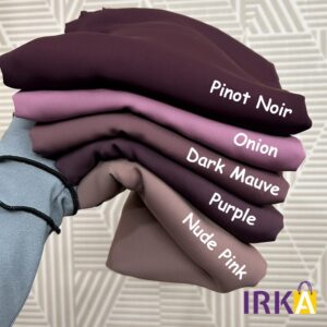 Dubai Cherry Hijab (80*30 inch)- Dark mauve