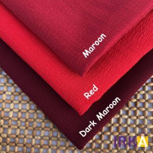 Popcorn Cotton Hijab - Maroon