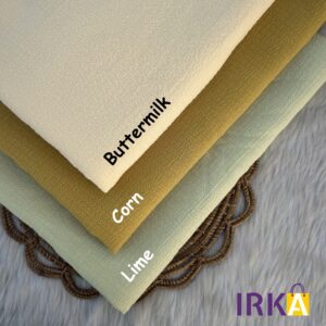 Popcorn Cotton Hijab - Corn