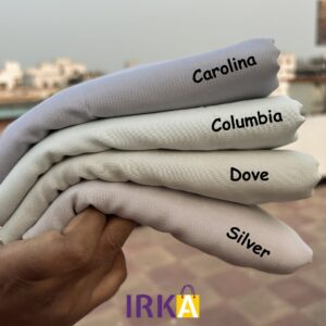 Damask Cotton Hijab - Columbia
