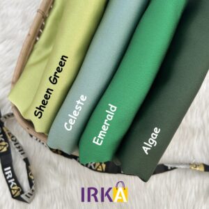 Royal Silk Hijab - Sheen Green