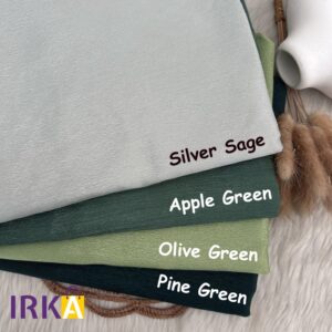 Chinnon Silk Hijab (90*41 inch) - Pine Green