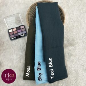 Pulpy cotton hijab - Moss