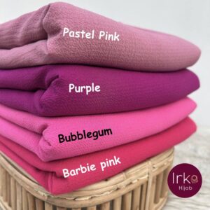 Babydoll Georgette Hijab - Bubblegum