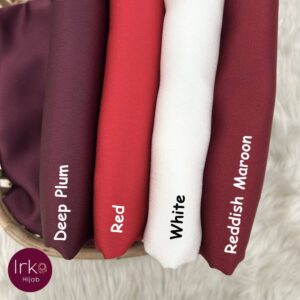 Royal Silk Hijab - Deep Plum