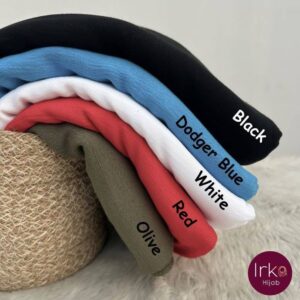 Lavish Cotton Hijab - Black