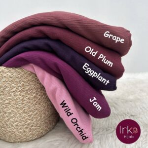 Lavish Cotton Hijab - Grape