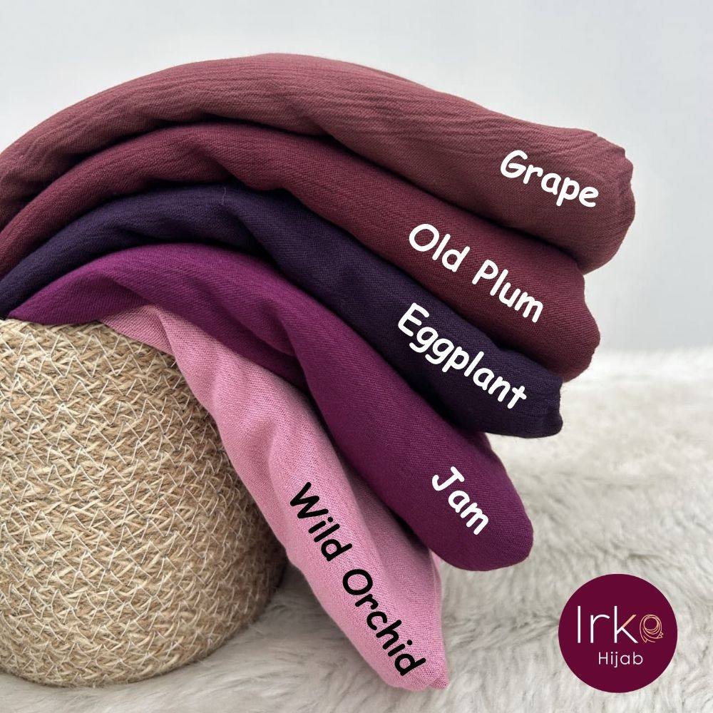 Lavish Cotton Hijab – Grape