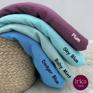 Lavish Cotton Hijab - Sky Blue