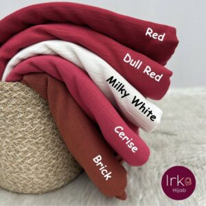 Lavish Cotton Hijab - Cerise