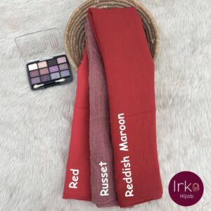 Pulpy cotton hijab - Russet