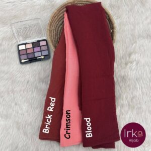 Pulpy Cotton Hijab - Crimson