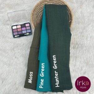 Pulpy Cotton Hijab - Hunter Green