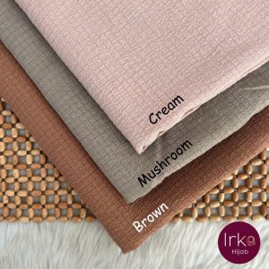 Popcorn Cotton Hijab - Brown