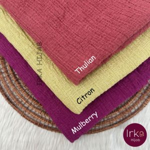 Malaysian Crinkle Cotton Hijab - Thulian